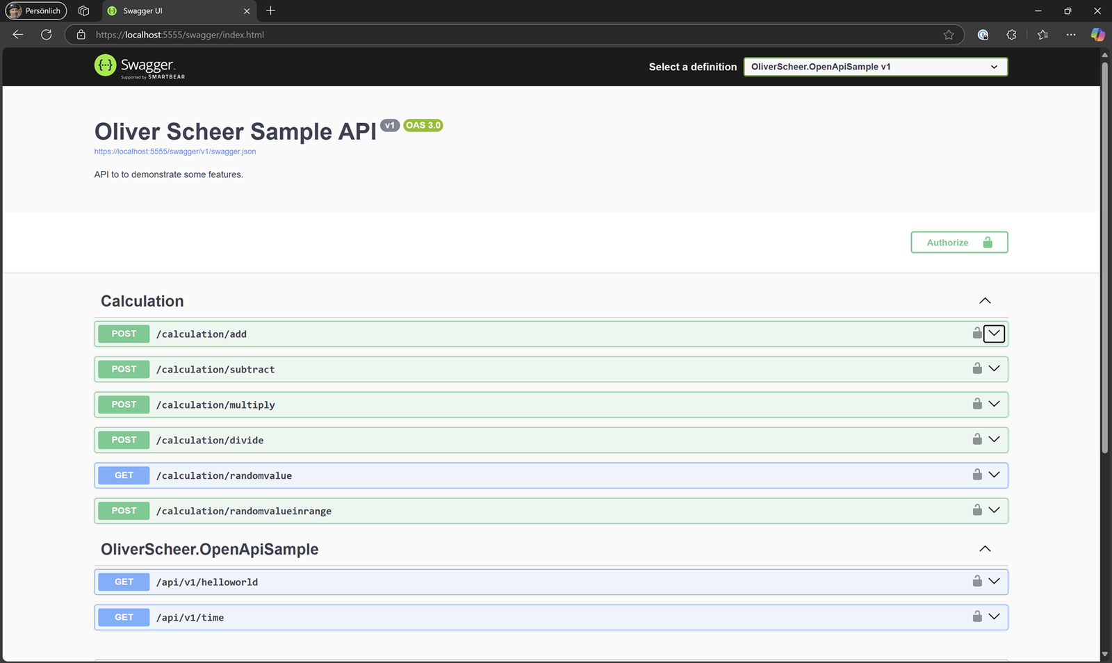 Swagger UI